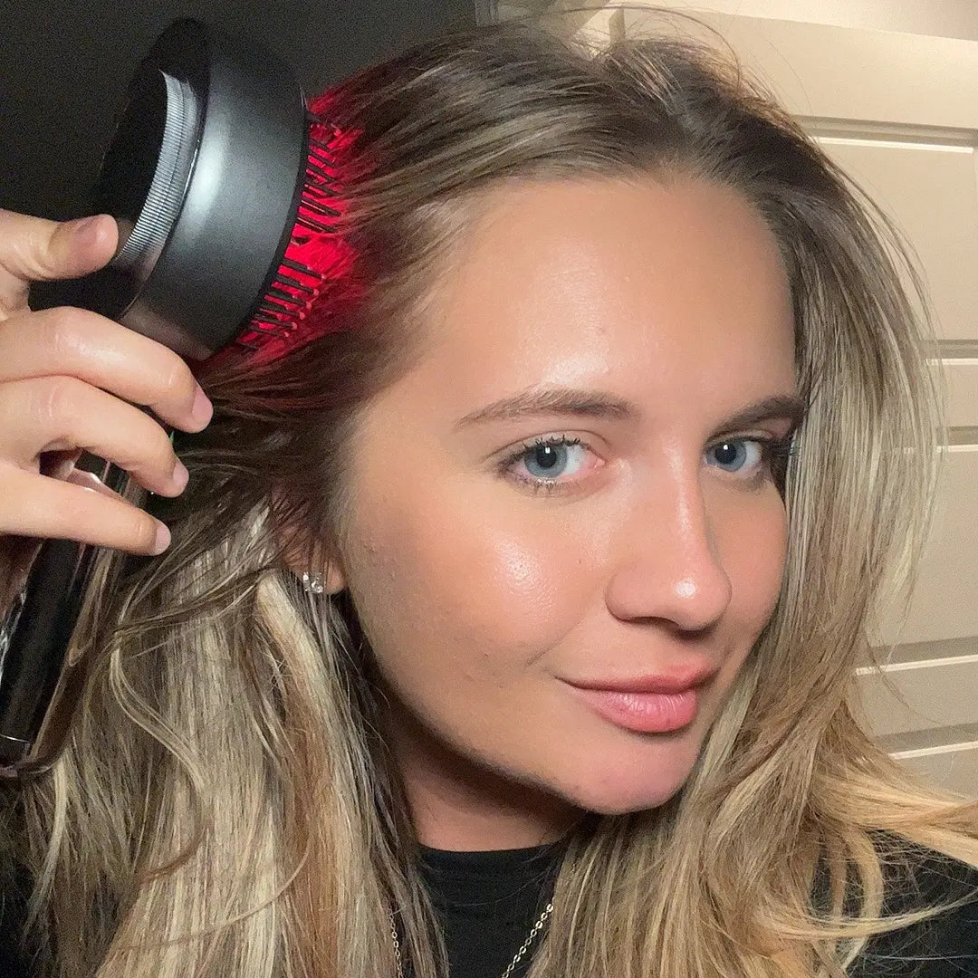 3-in-1 Red Light Therapy Brush – Luminesce