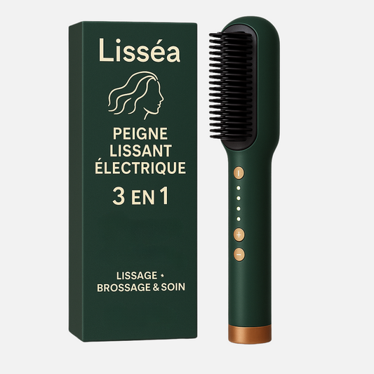 Peigne Lissant Électrique 3 en 1 - Lisséa