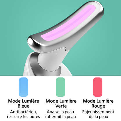 Appareil Anti-Âge Visage & Cou à Lumière Rouge EMS – LumaLift