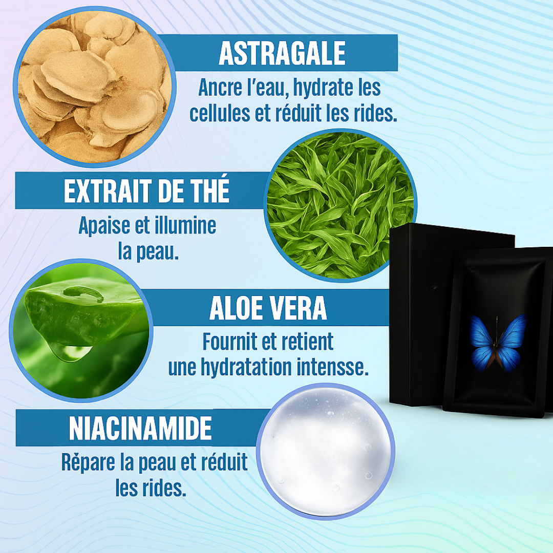 5 Paires Patchs Soin Visage Réparateurs – Revistiq