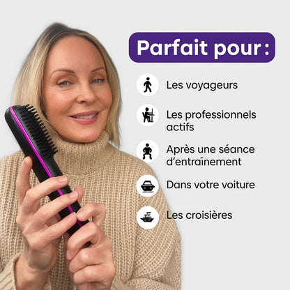 Brosse Lissante Chauffante – GoBrush PRO