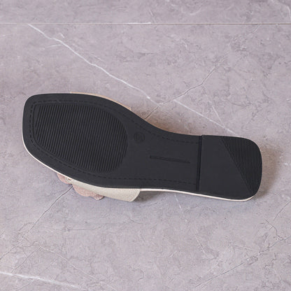 Céleste Tongs Fleuries