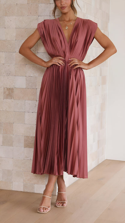 Robe de Soirée Longue Sérena – Confort & Style Intemporel