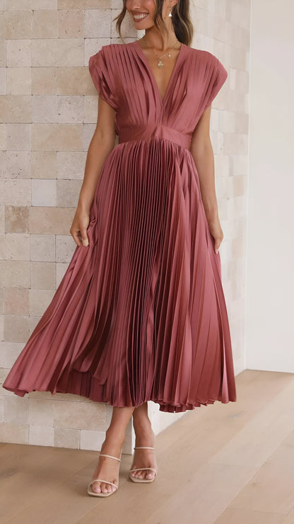 Robe de Soirée Longue Sérena – Confort & Style Intemporel