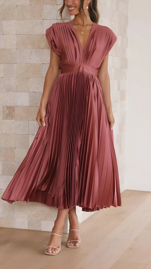 Robe de Soirée Longue Sérena – Confort & Style Intemporel