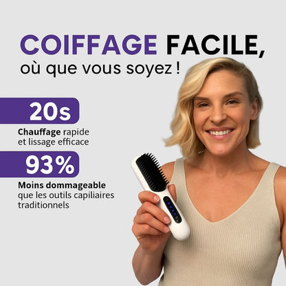 Brosse Lissante Chauffante – GoBrush PRO