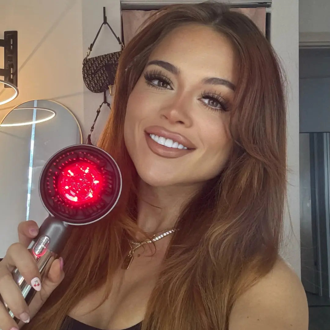 3-in-1 Red Light Therapy Brush – Luminesce