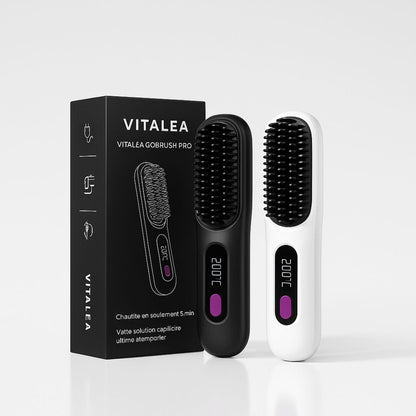 Brosse Lissante Chauffante – GoBrush PRO