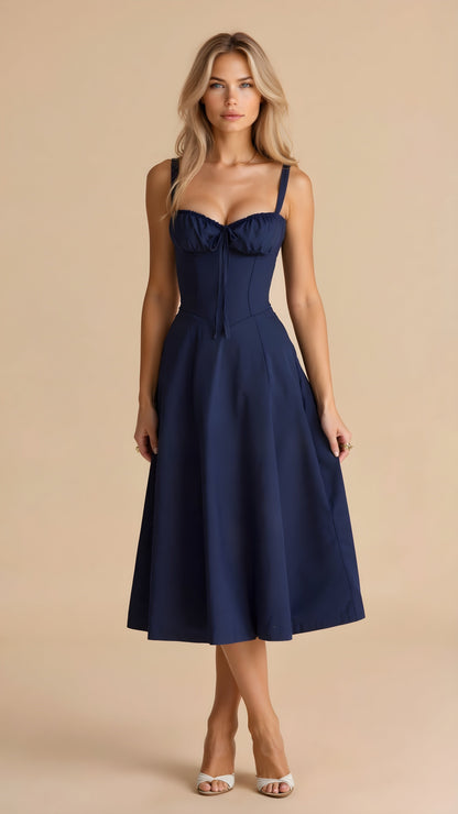 Robe Longue Énora – Élégance Féminine & Silhouette Sublimée