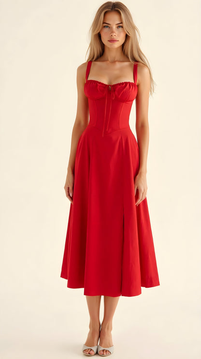 Robe Longue Énora – Élégance Féminine & Silhouette Sublimée