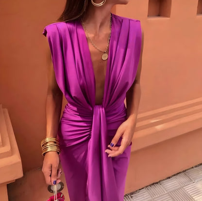 Robe Femme Soléane – Élégance & Confort Luxueux pour Soirée