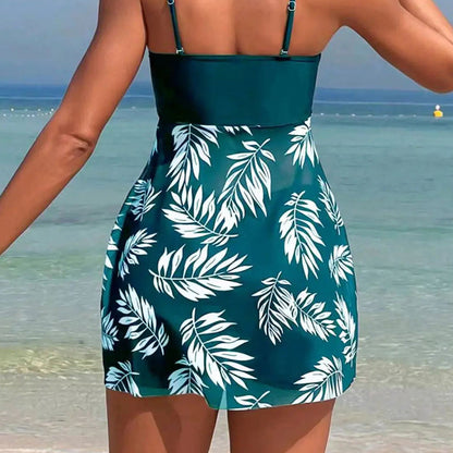 Offre d'été🌸Maillot de bain deux pièces sexy pour femme, composé d'un haut et d'un bas.